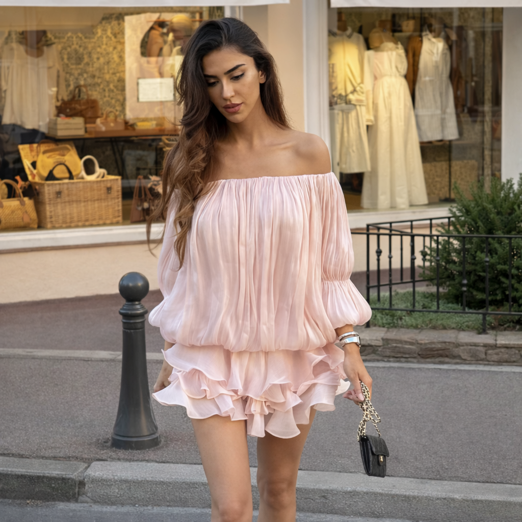 Kaiya pleat dress