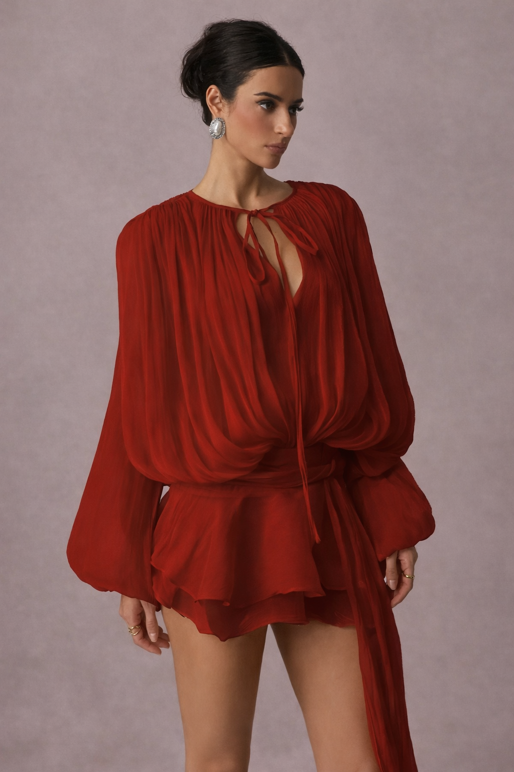 Long half two piece