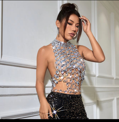 Crystal drip body top