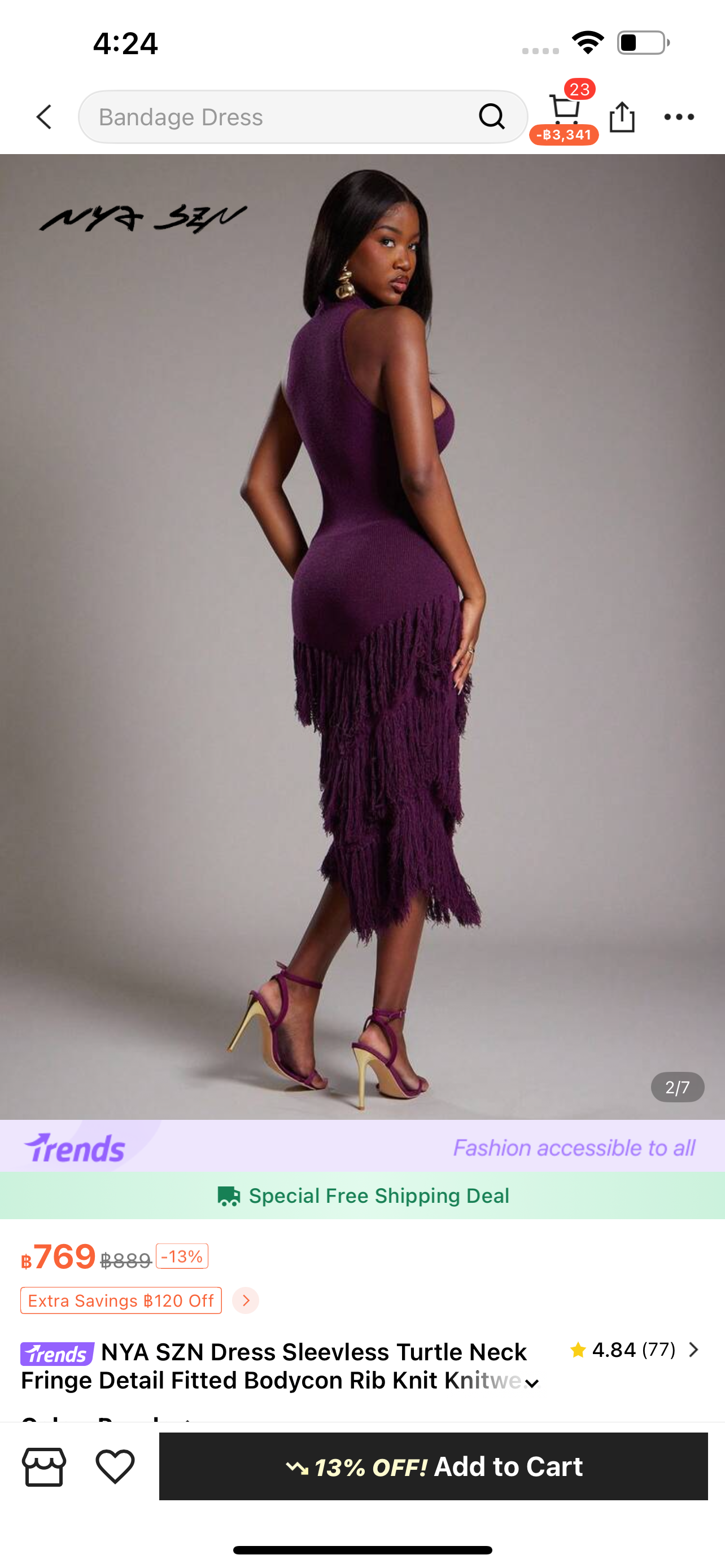 NYA SZN dress from shein